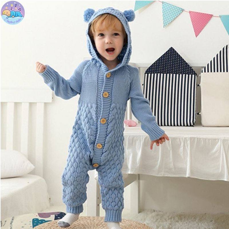 Bodybear™ | Barboteuse en tricot ultra confortable