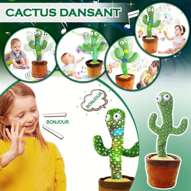 JULIUS LE CACTUS™ | Le compagnon de jeu idéal pour les enfants