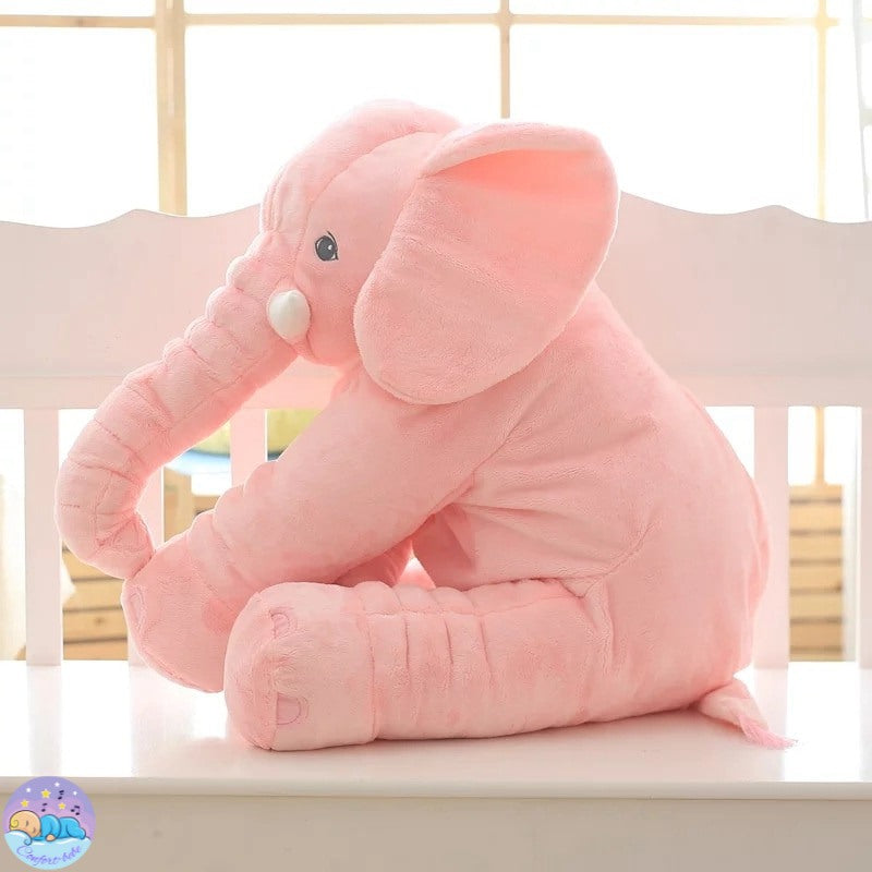 DimboBaby™ | L'Oreiller en Peluche Ultradoux en Forme d’Éléphant pour Bébé.