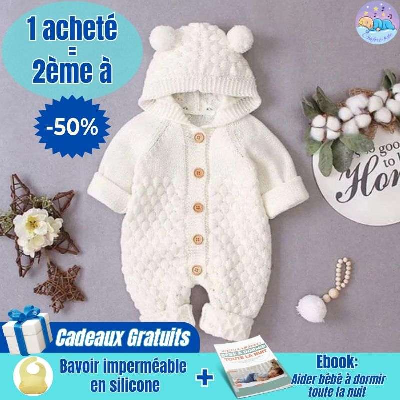 Bodybear™ | Barboteuse en tricot ultra confortable