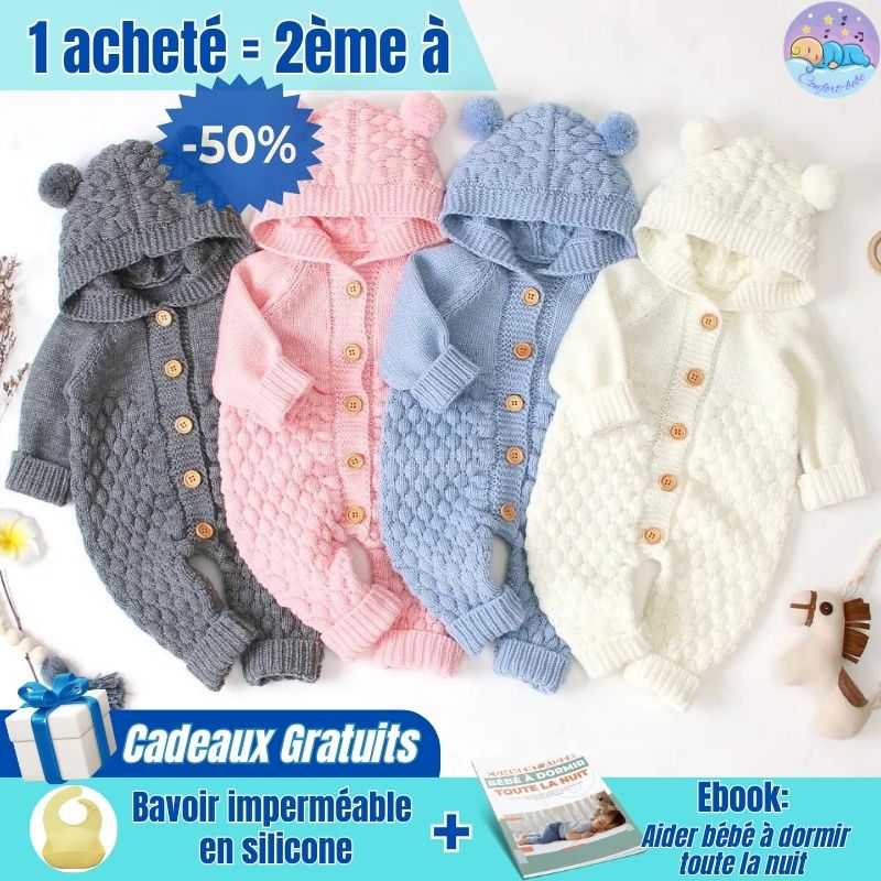 Bodybear™ | Barboteuse en tricot ultra confortable