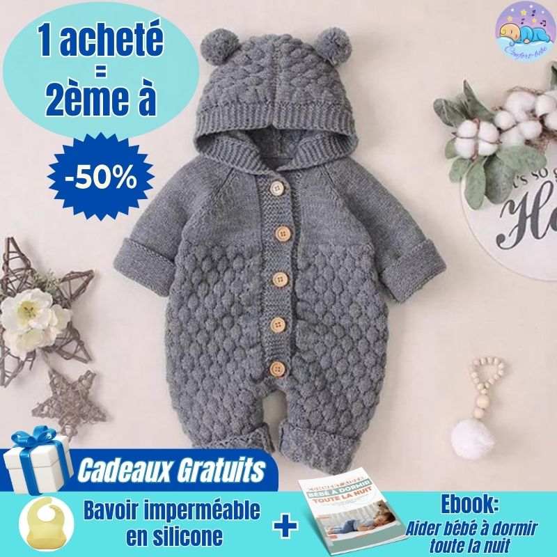 Bodybear™ | Barboteuse en tricot ultra confortable