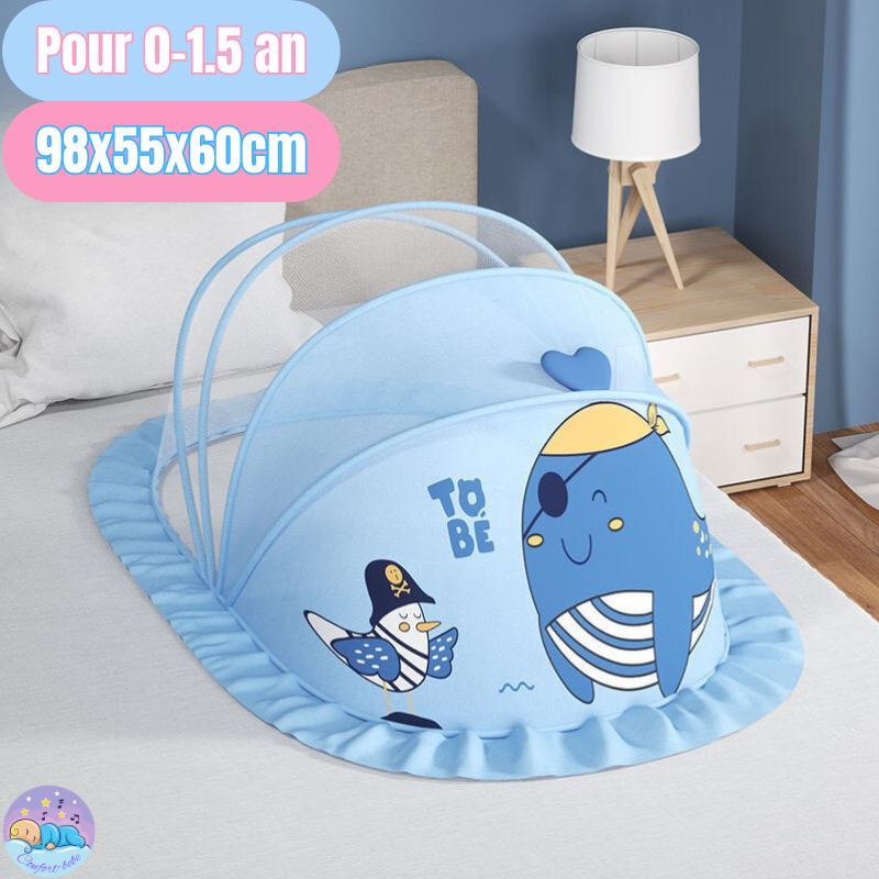 BabySafeNet™ | Moustiquaire pliable pour lit de bébé