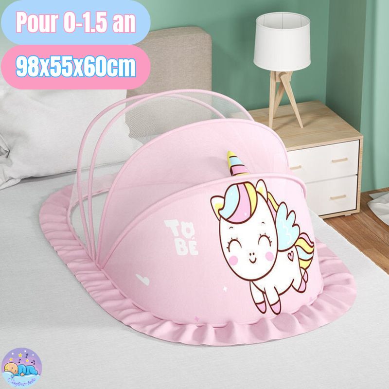 BabySafeNet™ | Moustiquaire pliable pour lit de bébé