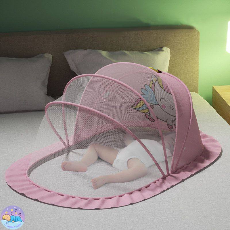BabySafeNet™ | Moustiquaire pliable pour lit de bébé