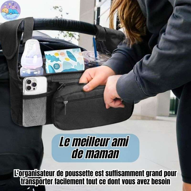 BabyCaddy™ | Le sac organiseur universel pour poussette