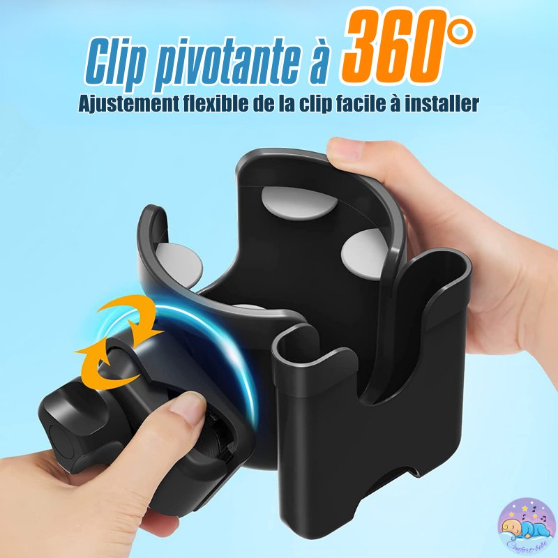 EASYCUPHOLDER™ | PORTE-GOBELET UNIVERSEL 2 EN 1